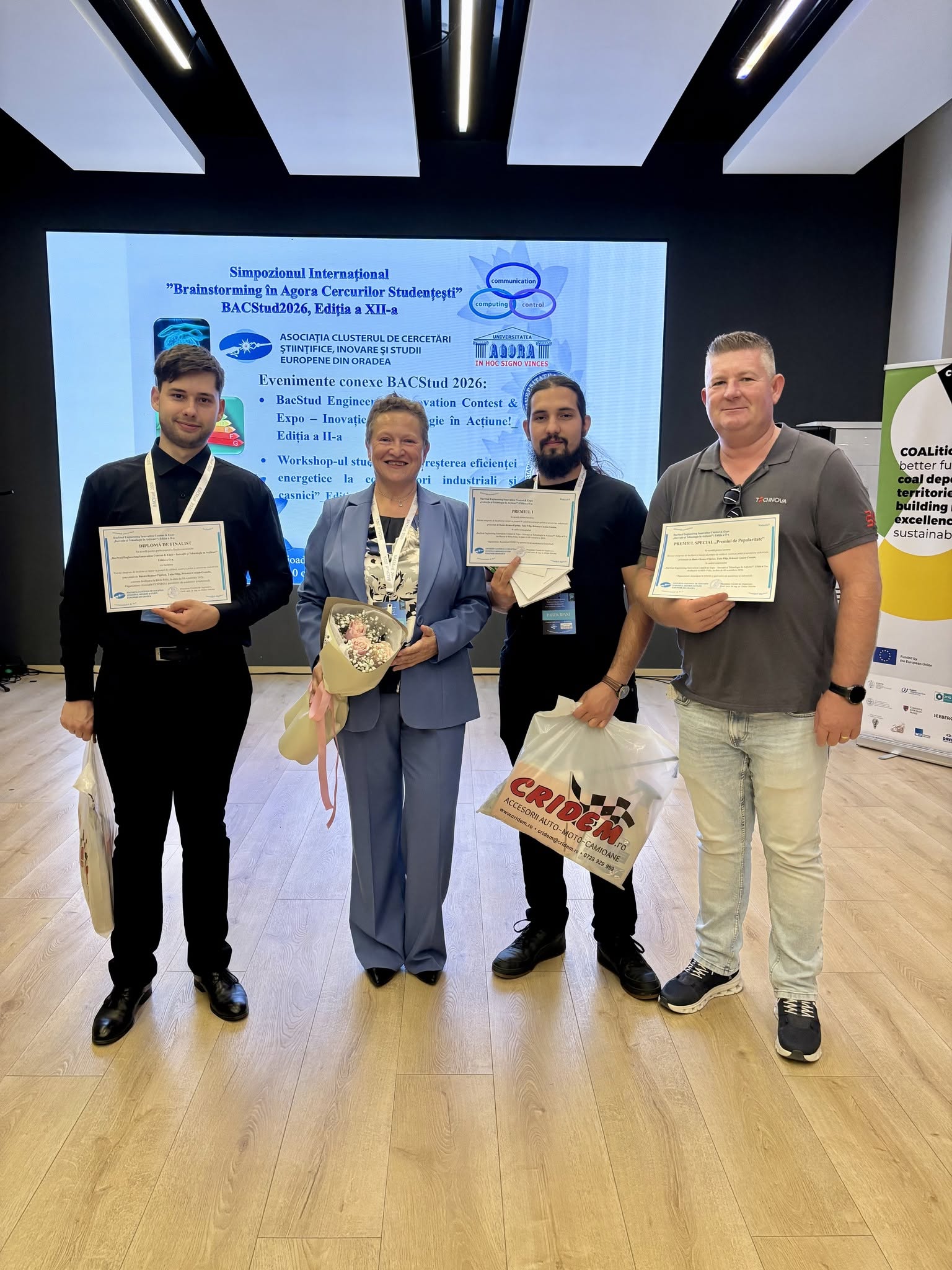 BACStud Engineering Innovation Contest & Expo 2026 – Ediția a II-a | Câștigătorii competiției „Inovație și Tehnologie în Acțiune!”